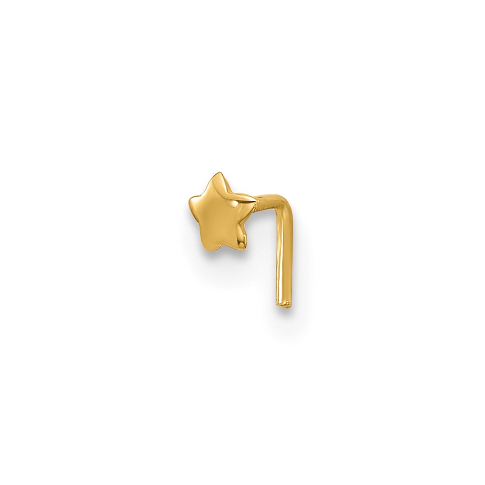 14k Star Nose Stud