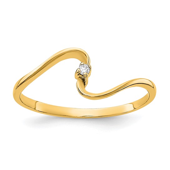 14K VS Fancy Diamond Ring