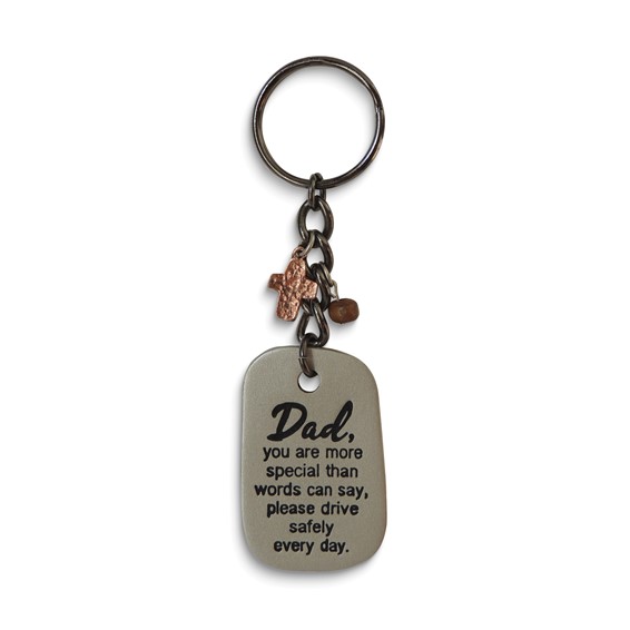 Special Dad Metal Key Ring